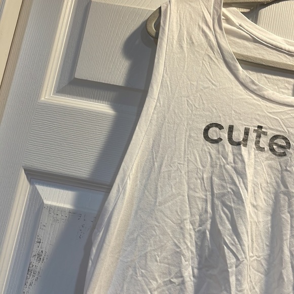 FABLETICS Cute AF Oversized Workout Tank Top M - Picture 5 of 6